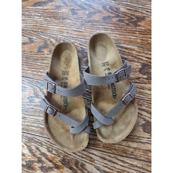 Birkenstock Shoes - NWOT Women's Birkenstock Mayari Birkibuc Sandals in Mocha sz 37 (US 6)